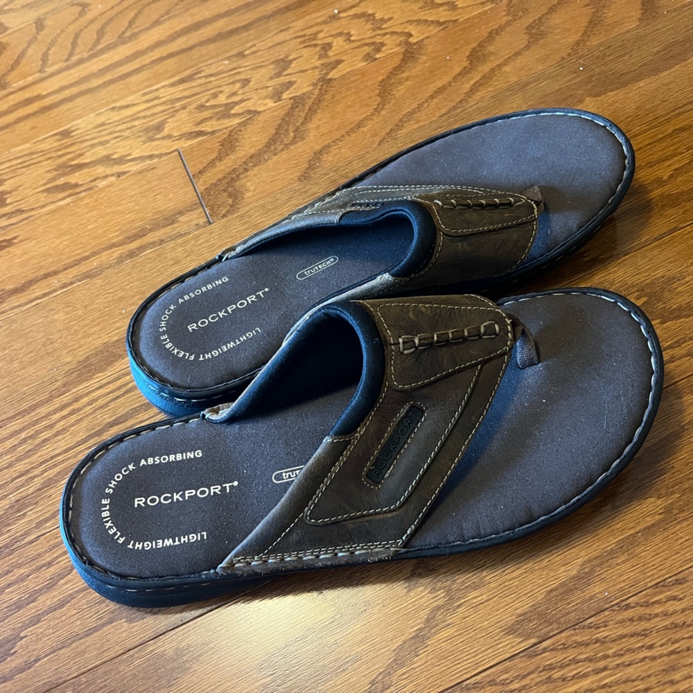 Rockport Darwyn men's thongs / flip-flops, size 10